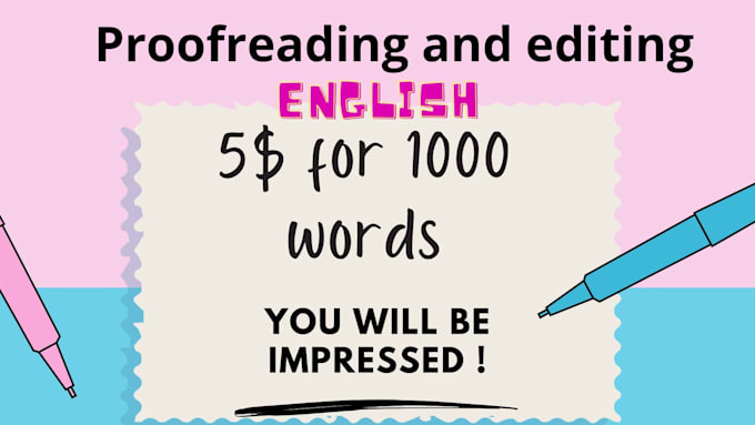 Bestseller - professionally proofread and edit your english texts