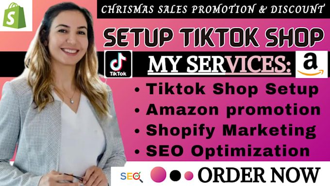 Gig Preview - Promote my amazon tiktok shop dropshipping shopify marketing seo optimization