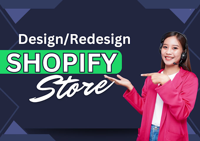 Gig Preview - Create shopify store, shopify website design, shopify dropshipping store