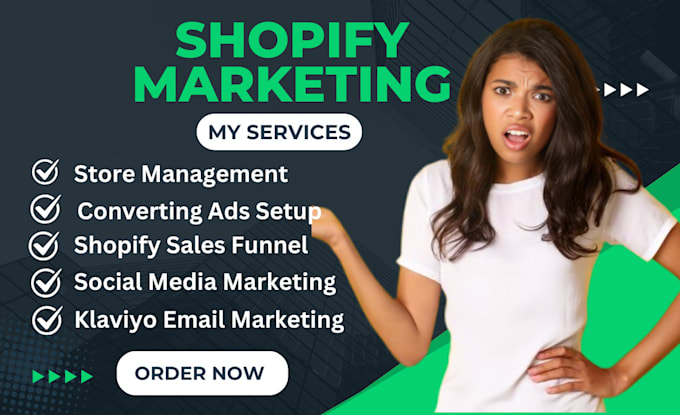 Gig Preview - Do complete shopify marketing sales funnel, shopify promotion and facebook ads