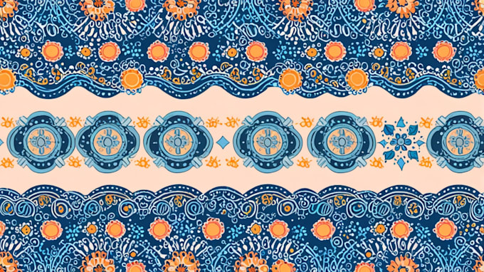 Gig Preview - Design custom vector seamless pattern