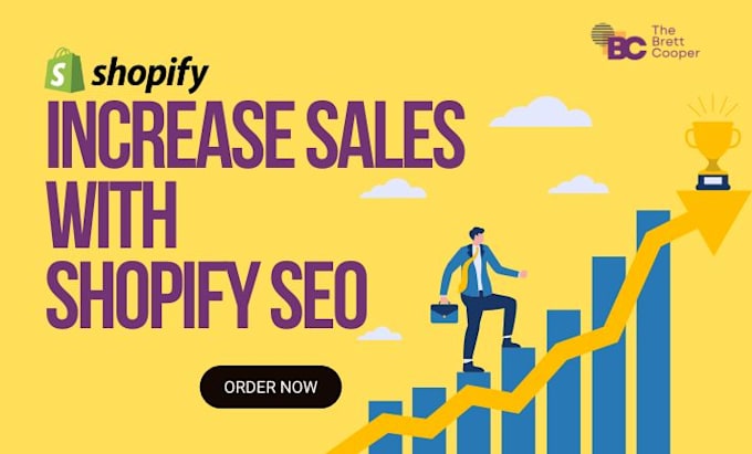 Gig Preview - Do complete seo of shopify ecommerce store to increase sales