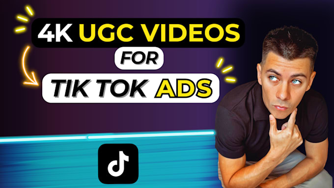 Gig Preview - Create ugc videos for tiktok ads