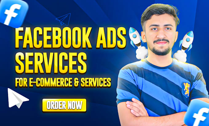 Gig Preview - Do facebook ads for ecommerce, real estate, ads manager