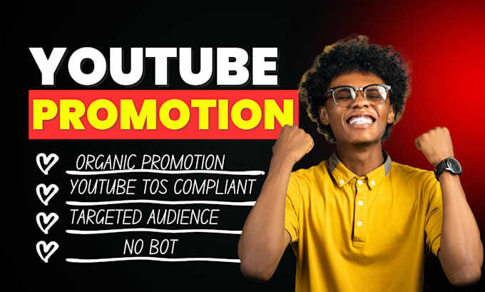 Gig Preview - Youtube video promotion and free channel audit to increase subscribers and views