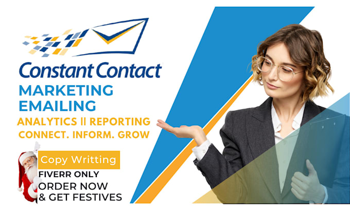 Gig Preview - Design constant contact newsletter sendinblue aweber email marketing template