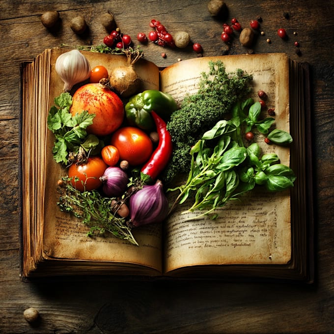 Gig Preview - Create excellent recipes for cookbooks and e books