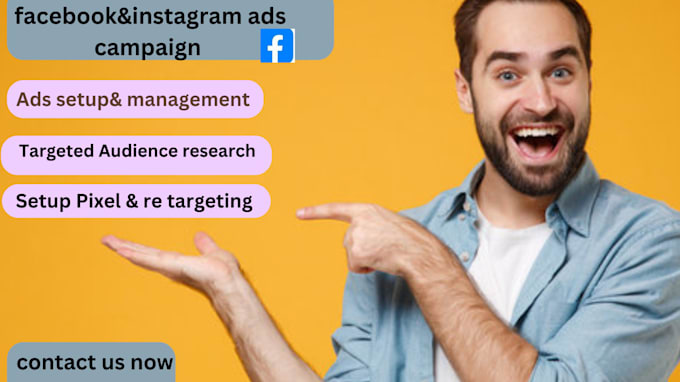 Bestseller - setup and manage your facebook and instagram ads campaign