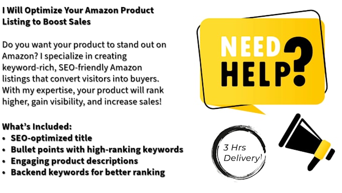 Gig Preview - Optimize your amazon product listing to boost sales