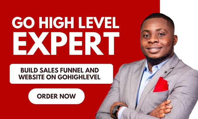 Gig Preview - Be your gohighlevel and kajabi expert for website and sales funnel