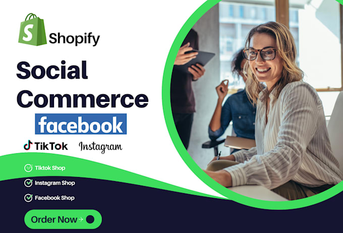 Gig Preview - Set up facebook shop boost shopify sales face book shop setup shopify marketing