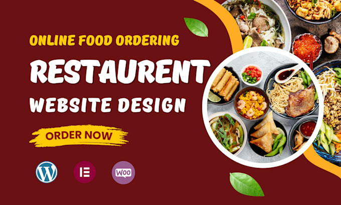 Gig Preview - Create a online food ordering restaurant website in wordpress