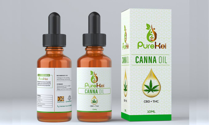 Gig Preview - Design labels and packaging for cannabis, cbd, wed and hemp product