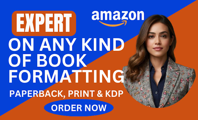 Gig Preview - Do professional book formatting and publishing for amazon kindle kdp ingramspark