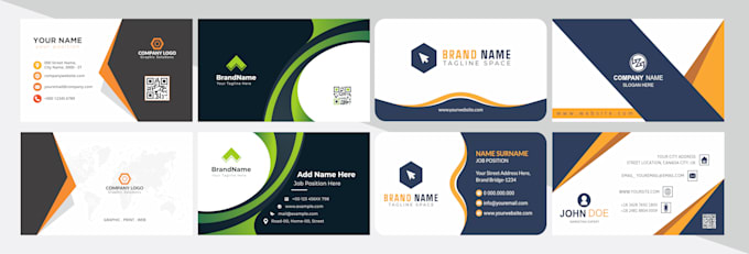 Gig Preview - Do luxury minimalist business card and visiting card design