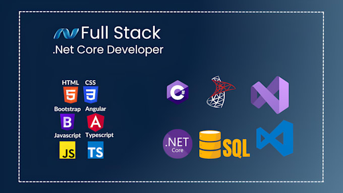 Gig Preview - Expert asp dotnet core full stack developer