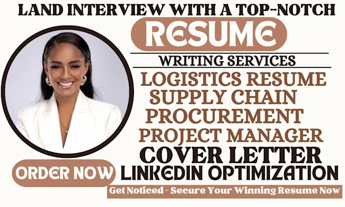 Bestseller - craft resume for logistics, warehouse, procurement, supply chain, and CV