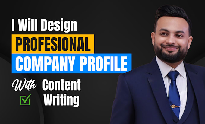 Bestseller - write and design company profile