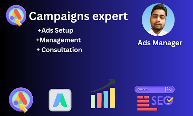 Bestseller - setup and manage google ads adwords ppc campaigns