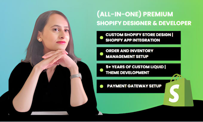 Gig Preview - Create high converting, beautiful shopify plus store