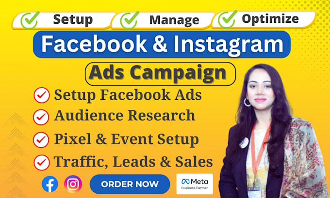 Bestseller - setup facebook and instagram ad campaigns to boost sales leads