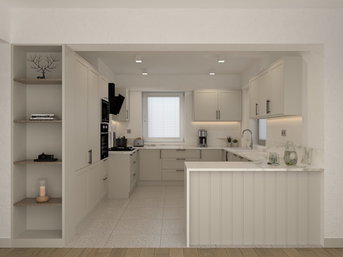 Gig Preview - Design a modern and functional kitchen