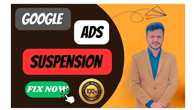 Gig Preview - Help reactive your suspended google ads adwords account for smooth operations