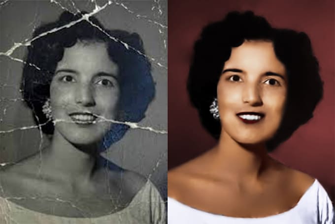 Bestseller - restore, recolorize, repair, enhance, fix old images