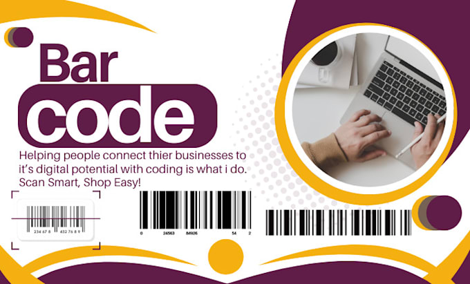 Gig Preview - Design professional custom barcode for seamless scanning