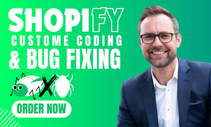 Gig Preview - Do  shopify custom coding and fix shopify bugs, error resolution