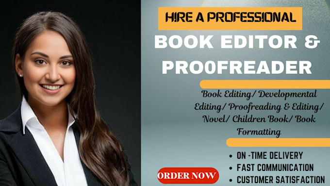 Gig Preview - Proofread and edit young adult novel, children book, picture book formatting