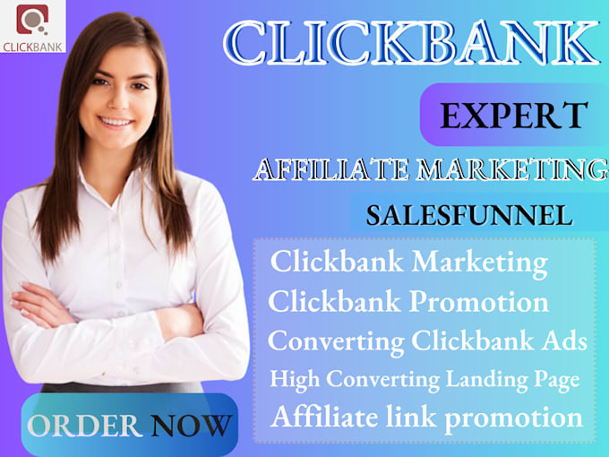 Bestseller - promote clickbank affiliate link marketing website amazon sales funnel promotion