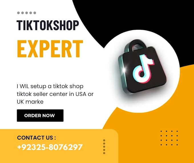 Gig Preview - Setup a tiktok shop tiktok seller center in USA or UK market