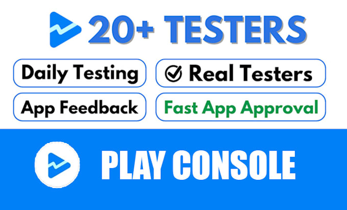 Gig Preview - Provide real 20 testers for google play console