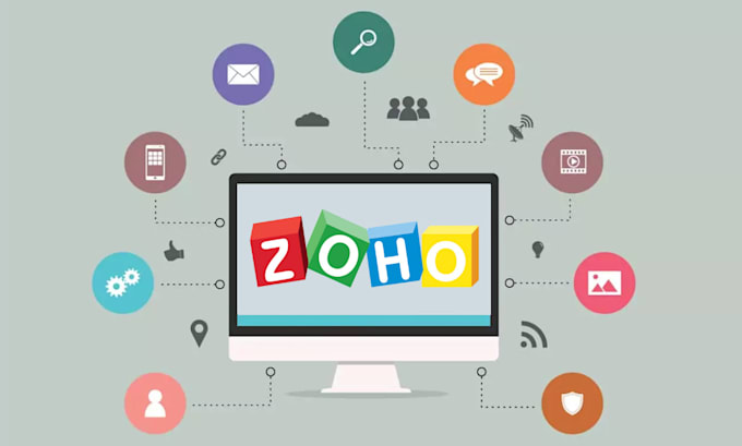 Gig Preview - Be zoho expert, zoho creation, zoho developer, analystic and zoho trainers