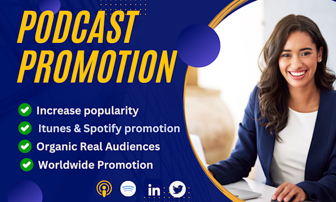 Bestseller - manage and promote your podcast on social media platforms