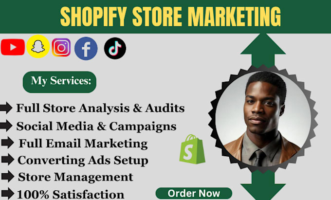 Gig Preview - Boost shopify sales dropshipping marketing ecommerce marketing meta ads