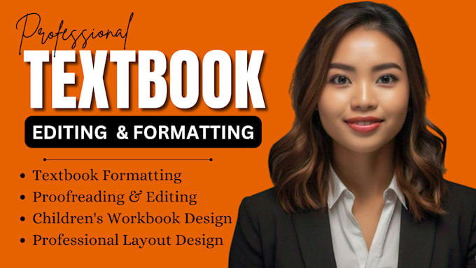 Gig Preview - Do your textbook formatting, proofreading and editing, children workbook, kdp