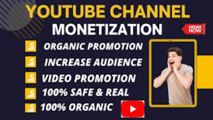 Gig Preview - Do complete youtube channel monetization requirements