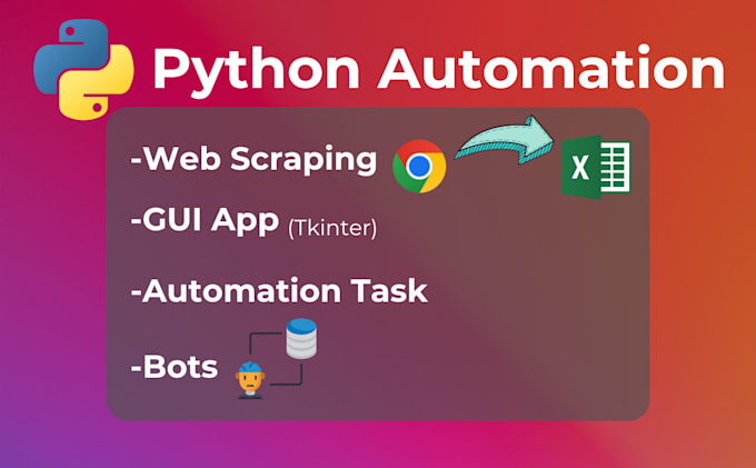 Gig Preview - Create an automated python script