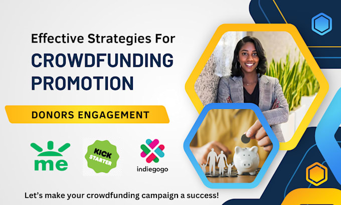 Bestseller - expertly promote your crowdfunding campaign on gofundme, kickstarter, indiegogo