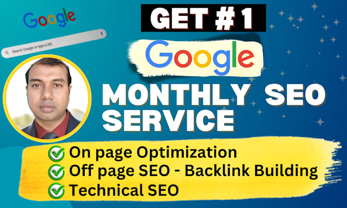 Gig Preview - Provide monthly SEO services to maintain and improve rankings