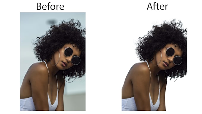 Gig Preview - Do photoshop hair masking and background remove fast , I provide fast  delivery