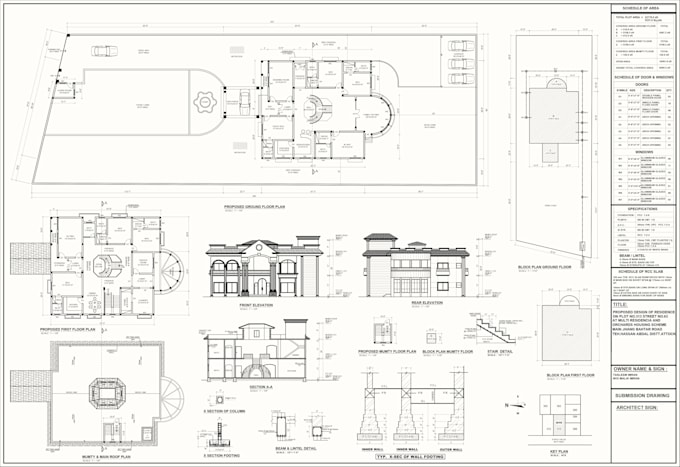 Gig Preview - Prepare 2d floor plan in autocad