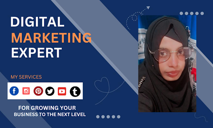 Gig Preview - Be your committed specialist in digital marketing