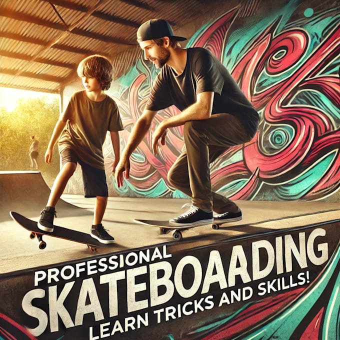 Gig Preview - Coach you to master skateboarding basics and tricks