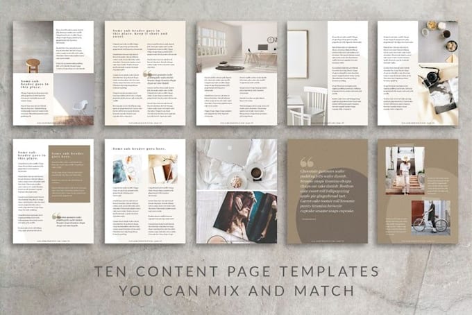 Gig Preview - Design, redesign custom real estate ebook in canva