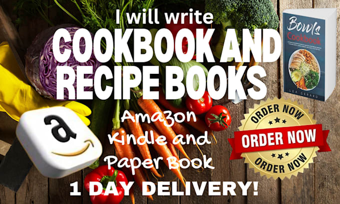 Gig Preview - Write the best food recipes for recipe book and cookbook