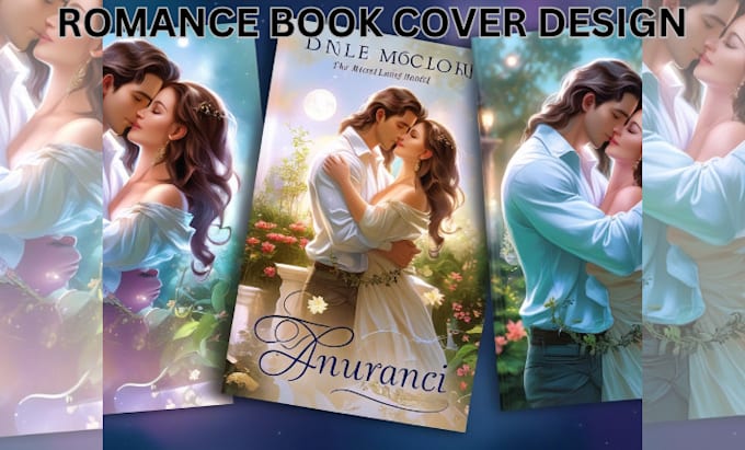 Gig Preview - Design professional romance book cover and erotic book cover design ebook acx ai