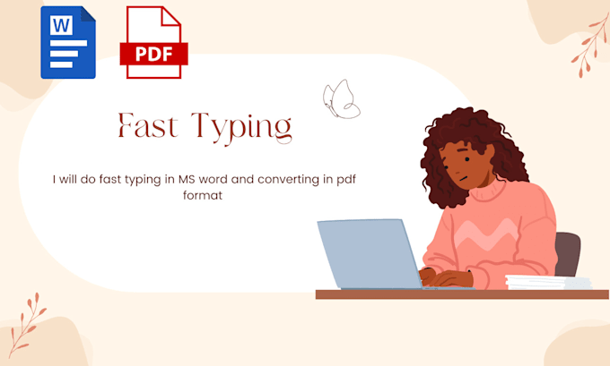 Gig Preview - Do fast typing in ms word